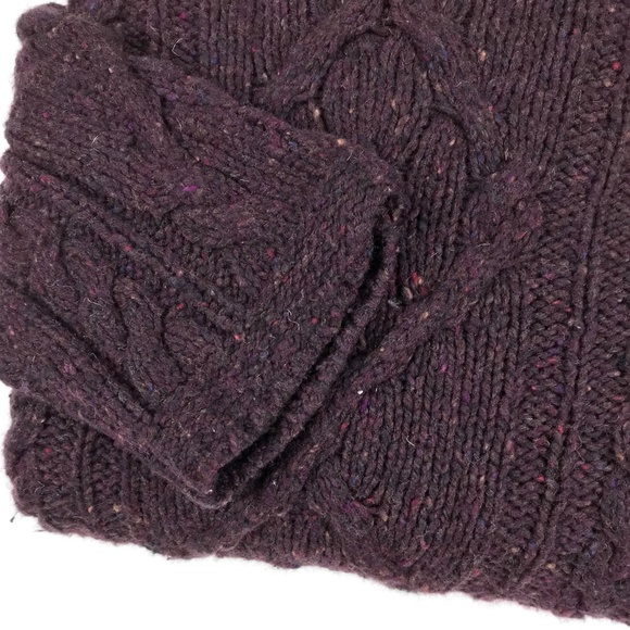 St. Johns Bay Fisherman Knit Flecked Sweater Sz XL - Picture 5 of 8